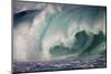 Hawaii, Oahu, Large Waves Along the Pipeline Beach-Terry Eggers-Mounted Photographic Print