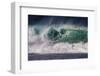 Hawaii, Oahu, Large Waves Along the Pipeline Beach-Terry Eggers-Framed Photographic Print