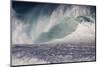 Hawaii, Oahu, Large Waves Along the Pipeline Beach-Terry Eggers-Mounted Photographic Print