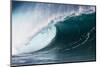 Hawaii, Oahu, Large Waves Along the Pipeline Beach-Terry Eggers-Mounted Photographic Print