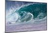 Hawaii, Oahu, Large Waves Along the Pipeline Beach-Terry Eggers-Mounted Photographic Print