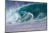 Hawaii, Oahu, Large Waves Along the Pipeline Beach-Terry Eggers-Mounted Photographic Print