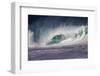 Hawaii, Oahu, Large Waves Along the Pipeline Beach-Terry Eggers-Framed Photographic Print