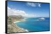 Hawaii, Oahu, North Shore from Makapu'U Point-Rob Tilley-Framed Stretched Canvas