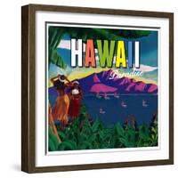 Hawaii Paradise-null-Framed Giclee Print