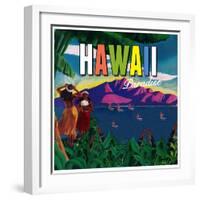 Hawaii Paradise-null-Framed Giclee Print