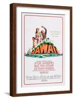 Hawaii, Richard Harris, Julie Andrews, Max Von Sydow, 1966-null-Framed Art Print