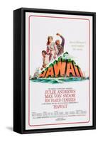 Hawaii, Richard Harris, Julie Andrews, Max Von Sydow, 1966-null-Framed Stretched Canvas