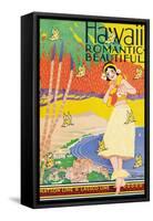 Hawaii, Romantic and Beautiful-Kerne Erickson-Framed Stretched Canvas