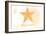 Hawaii - Starfish - Yellow - Coastal Icon-Lantern Press-Framed Art Print