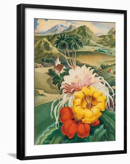 Hawaii USA, 1942 Hawaii Tourist Bureau booklet-null-Framed Giclee Print