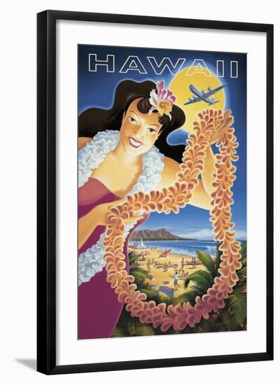 Hawaii-Kerne Erickson-Framed Art Print