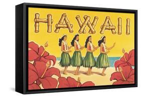 Hawaii-Kerne Erickson-Framed Stretched Canvas