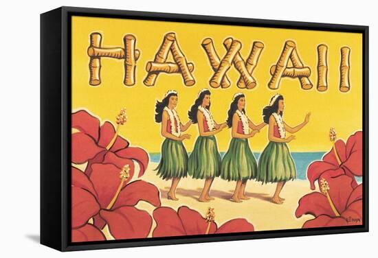 Hawaii-Kerne Erickson-Framed Stretched Canvas