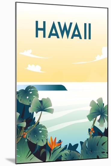 Hawaii-Omar Escalante-Mounted Art Print