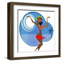 Hawaii-Marish-Framed Art Print