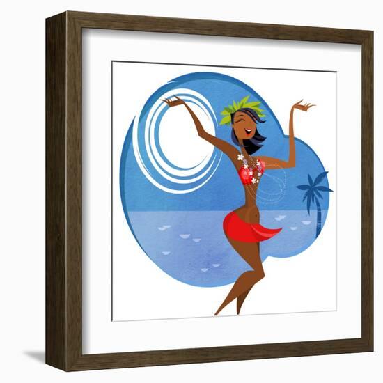 Hawaii-Marish-Framed Art Print