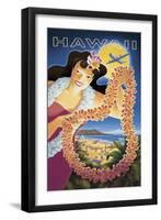 Hawaii-Kerne Erickson-Framed Art Print