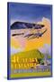 Hawaiian Airlines, 40 Years of Service-C.e. White-Stretched Canvas