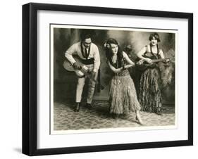 Hawaiian Band-null-Framed Art Print