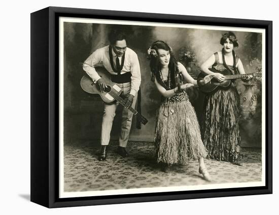 Hawaiian Band-null-Framed Stretched Canvas