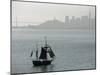 Hawaiian Chieftan, Tallship Saling on the San Francisco Bay, c.2007-Eric Risberg-Mounted Photographic Print