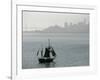 Hawaiian Chieftan, Tallship Saling on the San Francisco Bay, c.2007-Eric Risberg-Framed Photographic Print