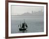 Hawaiian Chieftan, Tallship Saling on the San Francisco Bay, c.2007-Eric Risberg-Framed Photographic Print