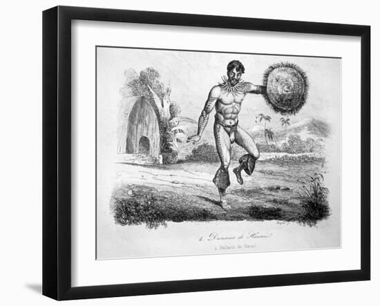 Hawaiian Dancer, C1770-1793-John Webber-Framed Giclee Print