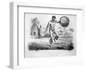 Hawaiian Dancer, C1770-1793-John Webber-Framed Giclee Print