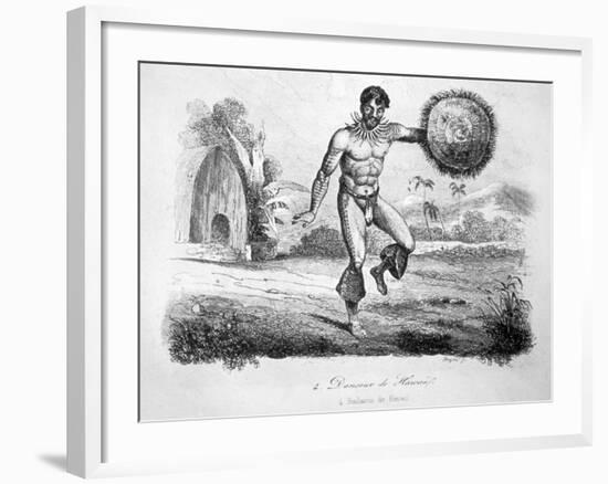 Hawaiian Dancer, C1770-1793-John Webber-Framed Giclee Print