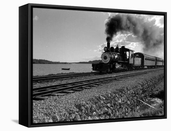 Hawaiian Essay, Train-William C^ Shrout-Framed Stretched Canvas