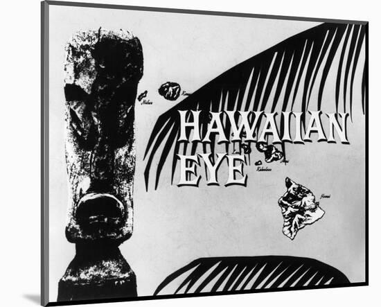 Hawaiian Eye-null-Mounted Photo