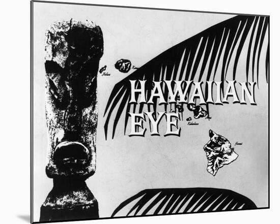 Hawaiian Eye-null-Mounted Photo