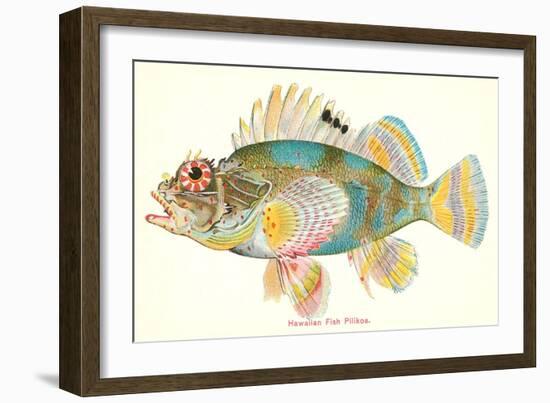 Hawaiian Fish, Pilikoa-null-Framed Art Print