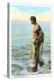 Hawaiian Fisherman-null-Stretched Canvas