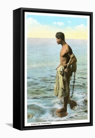 Hawaiian Fisherman-null-Framed Stretched Canvas