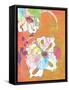 Hawaiian floral-Jan Weiss-Framed Stretched Canvas