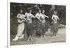 Hawaiian Hula Dancers-null-Framed Art Print