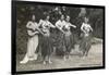 Hawaiian Hula Dancers-null-Framed Art Print