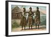 Hawaiian Hula Dancers-null-Framed Art Print