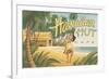 Hawaiian Hut Cafe-Kerne Erickson-Framed Premium Giclee Print