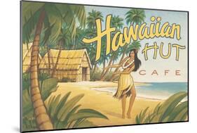 Hawaiian Hut Cafe-Kerne Erickson-Mounted Art Print