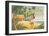 Hawaiian Hut Cafe-Kerne Erickson-Framed Art Print