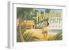 Hawaiian Hut Cafe-Kerne Erickson-Framed Art Print