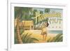 Hawaiian Hut Cafe-Kerne Erickson-Framed Art Print