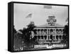 Hawaiian Island Annexation Ceremony-null-Framed Stretched Canvas