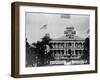 Hawaiian Island Annexation Ceremony-null-Framed Premium Photographic Print