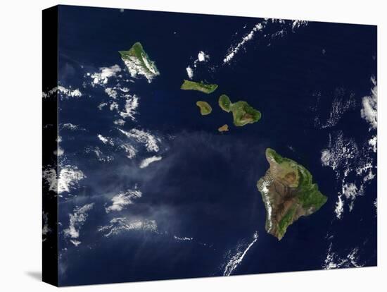 Hawaiian Islands-Stocktrek Images-Stretched Canvas