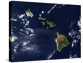Hawaiian Islands-Stocktrek Images-Stretched Canvas